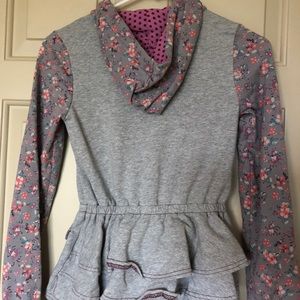 Matilda Jane 435 Hooded zip up sweatshirt